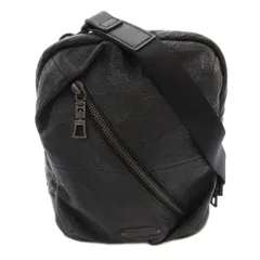 マスターピース MASTERPIECE Brain ショルダーバッグ サコッシュ クロスボディ レザー 黒 ブラック /FF