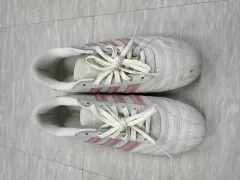 アディダス サンバ OG 白 ピンク スニーカー