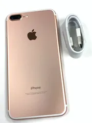 新品同様 電池100%SIMフリーiPhone7 Plus 256GB　RoseGold