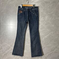 ダメージ加工ベルボトムデニムパンツ ifsixwasnine LGB KMRii - メルカリ