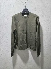 M) ザラ オリジン カーキ 長袖 Tシャツ 4161 401 スウェットシャツ