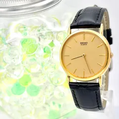【新品電池】SEIKO セイコー メンズ 腕時計 ゴールド 5Y30-7000 750179 新品ベルト