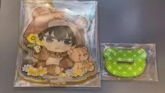 ブルーロック 潔 世一 フラワーベア スタンド 出品