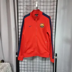 ナイキ FC バルセロナ ジャージ 13-14 トラックジャージ n98 トラック ジャケット レッド S