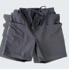 UMIT BENAN イタリア製 コットンショートパンツ 48 ドローコード 立体ポケット 変形シルエットのサムネイル