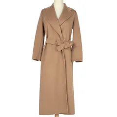 マックスマーラ MAX MARA ガウンコート CUCITO A MANO ベルト付き コート その他コート ウール ベージュ レディース 【中古】のサムネイル