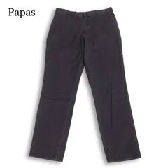 Papas パパス 通年 ストレッチ★ ノータック デニム パンツ ジーンズ スラックス Sz.LL　メンズ 大きいサイズ 日本製のサムネイル