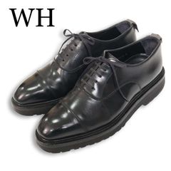美品】WH ダブルエイチ WHSS-0001 干場 プレーントゥ 27cm - メルカリ