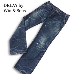 ✨DELAYbyWin＆Sons ✨レザー切替 ボアデニムジャケット Mサイズ 