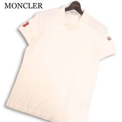 美品！MONCLER モンクレール メンズ ポロシャツ ロゴワッペン XSサイズ
