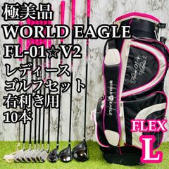 美品 ワールドイーグル FL-01 レディース 10本 L ゴルフセット 初心者