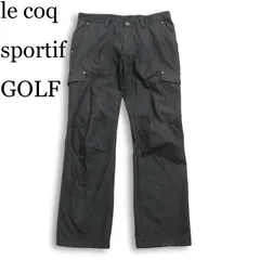 le coq sportif GOLF ルコック スポルティフ ゴルフ 通年★ ストレッチ スラックス パンツ Sz.88 メンズ 大きいサイズ