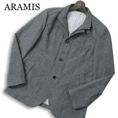 ARAMIS アラミス 麻リネン100% テーラードジャケット L ブルーグレー 