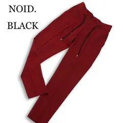 NOID. BLACK ノーアイディー 通年★ ストレッチ スリム スキニー イージー スラックス パンツ Sz.1 メンズ 赤系のサムネイル