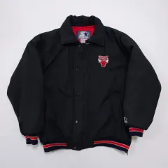 L) STARTER 90s シカゴ・ブルズ ブルゾン ジャケット