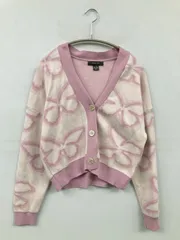 PRIMARK プライマーク カーディガン/ボレロ S ピンク その他総柄 ショート丈 長袖のサムネイル