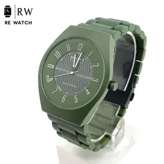 【ジャンク】SKAGEN ソーラー SKW6811 駆動 グリーン腕時計のサムネイル