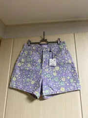 新品 ザラ デニムハーフパンツ ハイウエスト