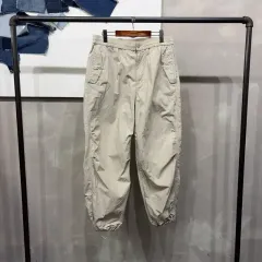 (30 32インチ) UNIQLO ユニクロ カジュアル 밴딩 ダブルニー 春 コットンパンツ ズボン