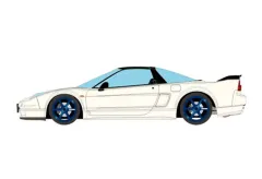 【新品】ミニカー 1/43 Honda NSX-R (NA2) 2002 TE37 Wheel (チャンピオンシップホワイト) [EM825A]
