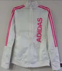 アディダス レア 白 ピンク ピンク トラックジャージ ジャージ ジップアップジャージ 85/XS