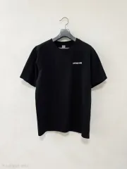 パタゴニア ブラック 半袖Tシャツ L
