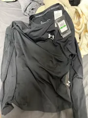 メンズ アンダーアーマー コンプレッション ヒートギア 未使用 上下 L