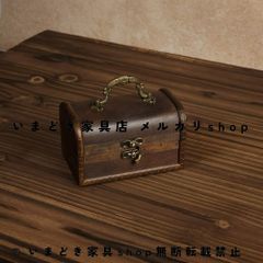 パリの雑貨屋】アンティーク小物入れ メイクボックス - メルカリ