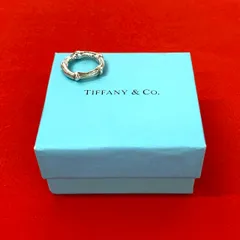 極 美品 希少品 TIFFANY&Co. ティファニー ヴィンテージ バンブー 925