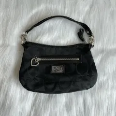 COACH コーチ Poppy シグネチャー ショルダーバッグ