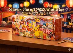 ⭐️【新品未開封シュリンク付き】ポケモンカードゲーム　スペシャルBOX ポケモンセンタートウホク　限定BOX ピカチュウ　Pokemon Center Tohoku