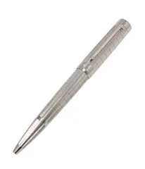 カルティエ パシャドゥカルティエ ボールペン シルバー 格子柄 ギャランティ付き Cartier Pasha de Cartier ballpoint pen  筆記具 ペン のサムネイル