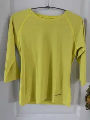 モンベル レア 実物 レディース 7分 ラウンド Tシャツ 新品 Y2k感性