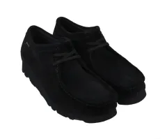 Clarks クラークス ブラック ブラック スウェード スウェード Wallabee ワラビー GORE-TEX ゴアテックス 270