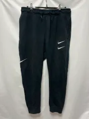 正規品/L NIKE ダブルスウッシュ ジョガーパンツ/ズボン ブラック