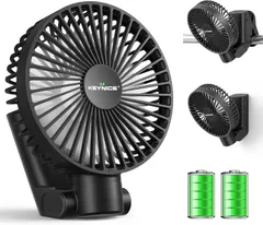KEYNICE 卓上扇風機 クリップ 小型 5WAY仕様 (卓上/吊り下げ/壁掛