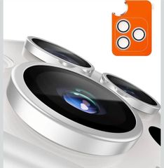 TORRAS For iPhone16pro/16ProMax 카메라 보호 [원래 해상도를 그대로 지킨다] 미군 MIL 규격 우주 항공 재료 For iPhone 16 Pro/16 Pro Max 카메라 커버 화이트 티타늄 LensGuard
