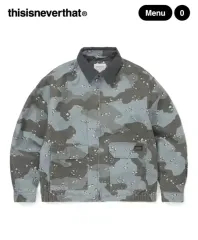 thisisneverthat ゴアテックス カモ ジャケット