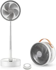 KEYNICE扇風機DCモーター静音コードレスリモコン付高さ調節可