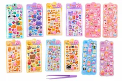 肉球 おしりシール　3Dシール　ぷにぷにシール　ぷくぷくシール 　12枚セット＋ピンセット1本付き