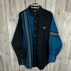 OLD CUMBERLAND OUTFITTERS 90s ヴィンテージ 長袖 ウエスタン コットン シャツ メンズ XL サイズ