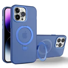 【人気商品】耐久性 米軍MIL規格 対応] 半透明マット [MagSafe ケース 黄ばみ防止 ケース 用 ワイヤレス充電対応 用 pro 半透明のマット背面 pro アイフォン13 (HY-13pro-lan) 耐衝撃 Iphone13