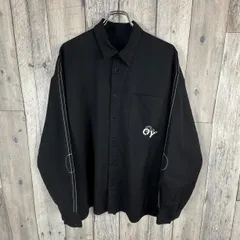 OY オーワイ ブラック 長袖 ドレス シャツのサムネイル