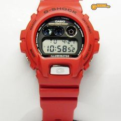 電池交換済】カシオ G-SHOCK DW-6900CB レッド 箱付 - メルカリ