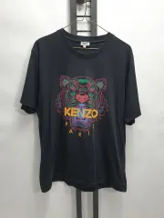 KENZO ケンゾー 半袖Tシャツ タイガー ブラック XL