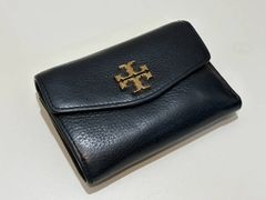 TORY BURCH 三つ折り財布 ブラック - メルカリ