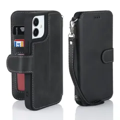 【新着商品】軽薄 手帳型 米軍MIL規格 ストラップ 12mini 耐衝撃 iphone スマホケース レンズ保護（アイホン12ミニ ケース /あいふぉん12 iPhone12ミニ iPhone12Miniケース mini/いphone12mini/アイフォン