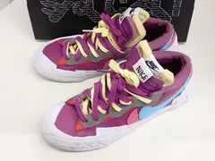★6491☆NIKE ナイキ × sacai サカイ × KAWS カウズ BLAZER LOW ブレーザー ロー DM7901-500 スニーカー　27.5㎝