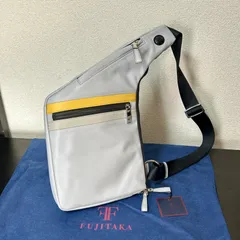 【新品タグ付き】FT by FUJITAKA レザーショルダーバッグ 牛革 肩掛けカバン ボディバッグ 日本製 定価39600円のサムネイル