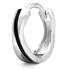 ☆新品☆aliba ピアス メンズ フープピアス 金属アレルギー対応 メンズピアス リングピアス 片耳 シルバーアクセサリー シルバー925 スターリングシルバー 9e3badd1